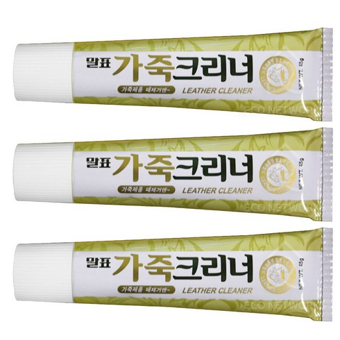 말표 가죽크리너, 45g, 3개입