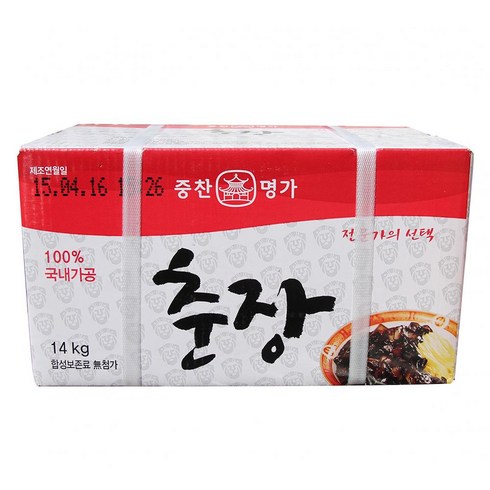 중찬명가 사자표 춘장 14kg, 1개