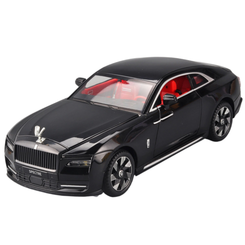 외제차렌트 - LongFatoys 1:24 롤스로이스 팬텀 LED자동차 모형 슈퍼카 미니카, 1_ 1:24 스펙터 블랙