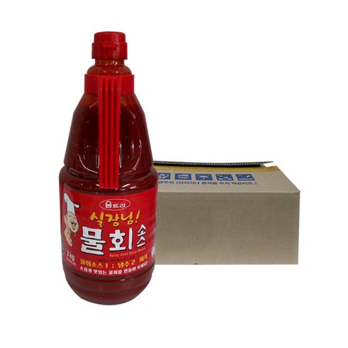 물회 양념장 - 움트리 실장님 물회소스2kg 1개, 2kg, 6개
