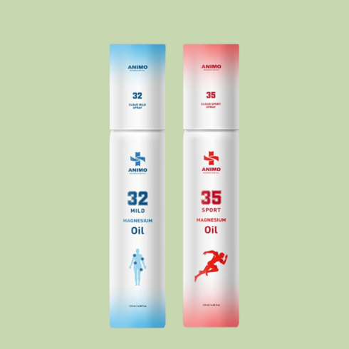 아니모마그네슘스프레이 - 아니모 뿌리는 마그네슘 클라우드 스프레이 120ml 2개, 스포츠 120ml 마일드 120ml