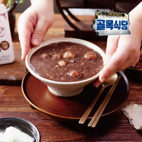 백종원의 골목식당 어머니의 옛날팥죽 8팩, 250g, 8개