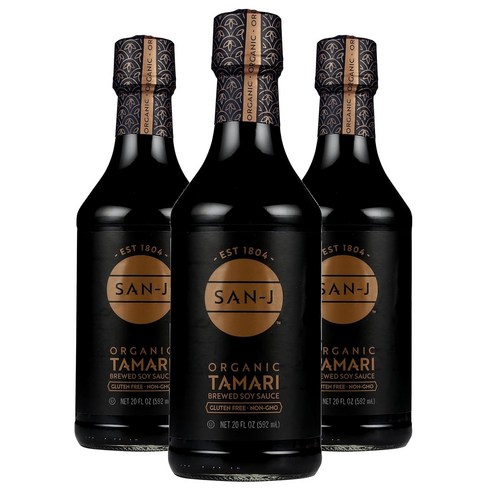 타마리간장 - 산제이 타마리 소이 소스, 592ml, 3개
