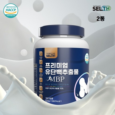 프리미엄 MBP 유단백추출물 뼈엔 엠비피 식약청 인정 mbp 가루 분말 유단백 락토페린 유청 산양유 분리유청 류신 뼈건강 저분자 고함량 뼈건강 추천 셀스, 500g, 6개