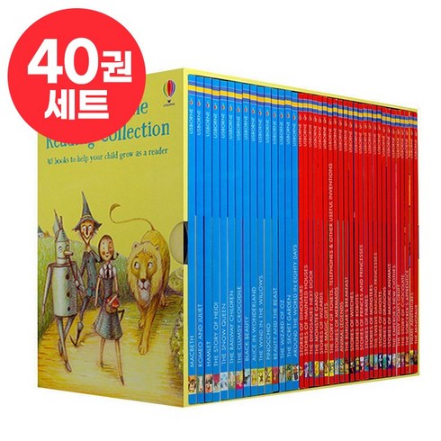 어스본퍼스트리딩 - [이엔제이] 국내 발송 어스본 시즌3 리딩 컬렉션 세트 Usborne Reading Collection 영어원서 음원제공, 40권 세트