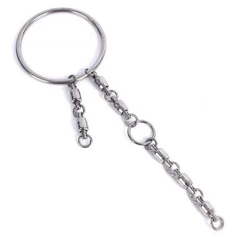 2023년 가성비 최고 요리토리링 - 갈치낚시 기둥줄 꼬임방지용 요리토리링, 6호 하중150kg, 1개