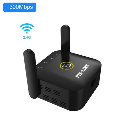 PIXLINK 와이파이 리피터 무선 장거리 확장기 AC1200 네트워크 부스터 라우터 신호 300 2.4Ghz, 02 300M 2.4G Black_04 AU plug