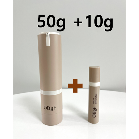 오브제커버로션 - [정품] 오브제 내추럴 커버 로션 60g 본품 +미니어처, 1개