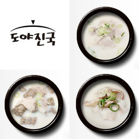 이상민돼지국밥 - 본사직송 도야진국 돼지국밥, 530g, 6개