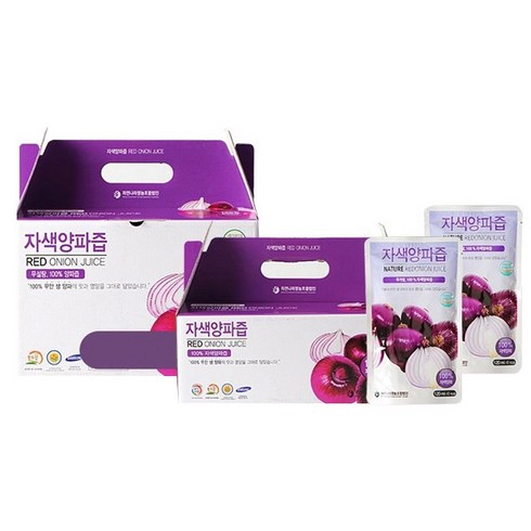 자연그대로 무안 자색 양파즙4박스 총 140포 - [자연나라]자색양파즙 100ml x 120포, 120개