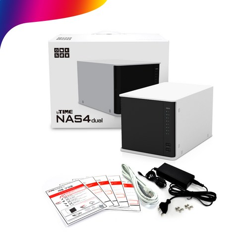 EFM ipTIME NAS4dual (하드미포함) 4Bay NAS 스토리지