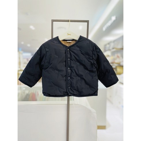 에뜨와e 브릭경량다운점퍼(블랙) 07Q755053 에뜨와 선물하기좋은 고급스러운 등원룩 백일 돌 조카선물