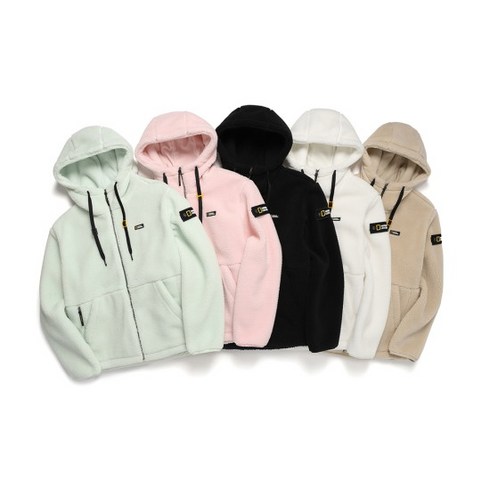 2023년 가성비 최고 내셔널지오그래픽플리스 - (신상) 내셔널지오그래픽 후리스 뽀글이 후드 집업 남녀공용 플리스 자켓