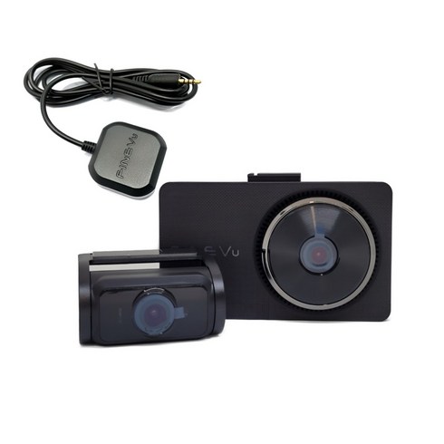 [파인뷰 LX7700power+정품 GPS] 차량용 2채널 FHDxFHD 초저전력 HDR 블랙박스, LX7700power 호환 128G+정품 GPS, 출장장착
