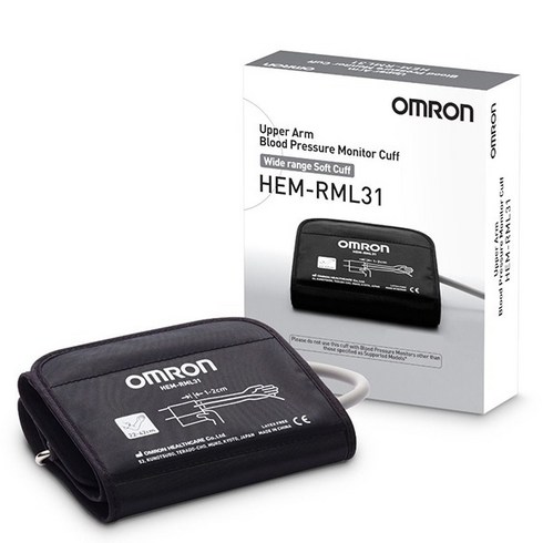 omron - 오므론 혈압검사용 커프 HEM-RML31 - 라지사이즈, 1개