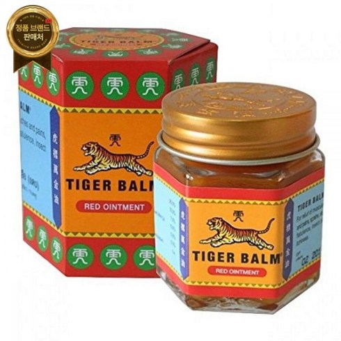 타이거밤 - Tiger Balm 2팩 타이거밤 21ml 레드 연고, 2개