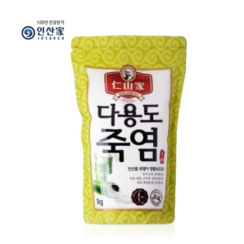 인산家 1회 다용도죽염 분말, 1개, 1kg