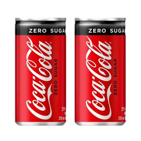 2023년 가성비 최고 제로콜라 - 코크제로 코카콜라 제로 캔, 215ml, 30개