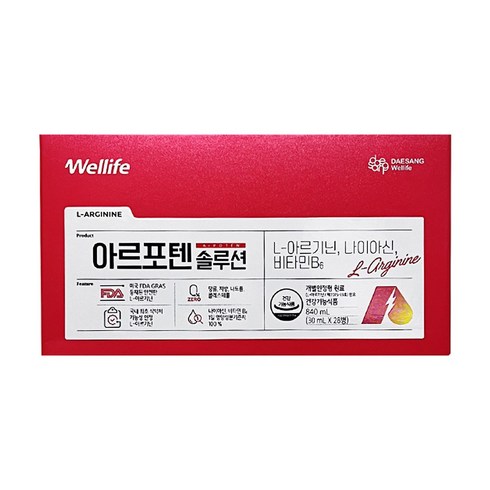 대상웰라이프 아르포텐 솔루션 1박스 4주분 (30ml x 28병), 1개, 840ml