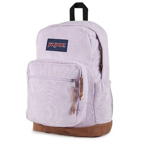 잔스포츠 jansport 코듀로이 백팩 라이트 퍼플 노트북 가방