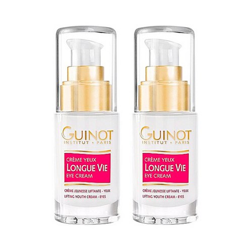 Guinot Longue Vie Eye Cream 기노 롱그 비 아이크림 15ml 2개