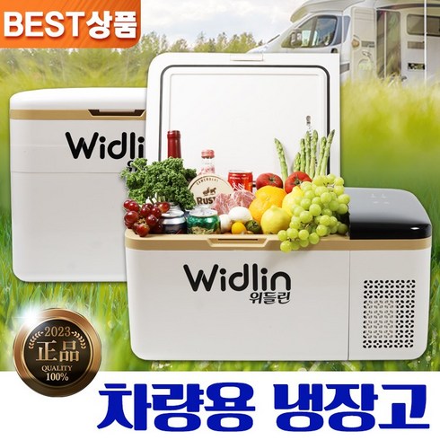 2023년 가성비 최고 냉장고 화물택배 - 위들린 차량용 냉장고 냉동고 캠핑용 자동차 화물 휴대용 전기 아이스박스 DC 추천 미니, 위들린_차량용냉장고_20리터