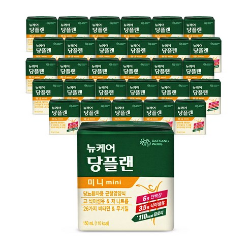 뉴케어 당플랜 볶음밥 15봉 - 뉴케어 당플랜 미니, 30개, 150ml