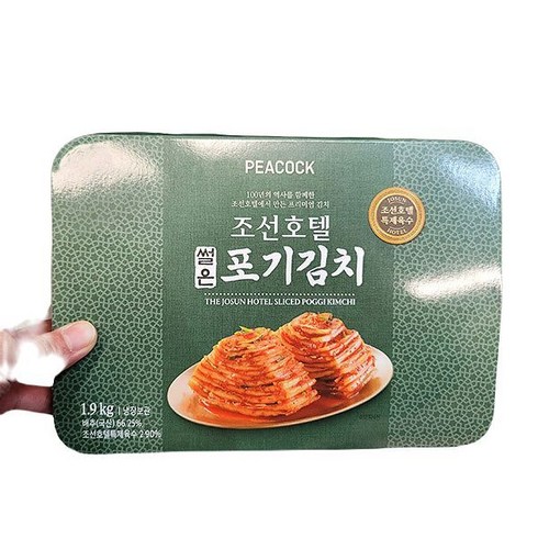 조선호텔파김치 - 피코크 조선호텔특제육수 썰은김치 1.9kg x 1개