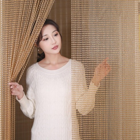 비즈발 - 구슬발 비즈 실커튼 창문 현관 주방 매장 출입문 문발 블라인드