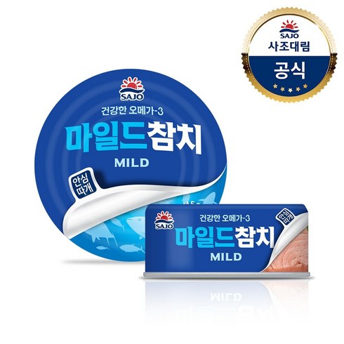 사조대림 사조 마일드참치 200g x36개 -, 36개