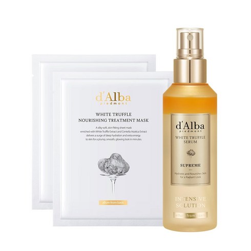 달바 화이트 트러플 프리미엄 인텐시브 세럼 100ml + 너리싱 마스크 2p 세트, 3세트