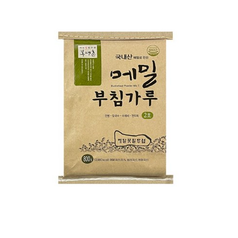 봉평촌 국내산 메밀 부침가루, 800g, 1개