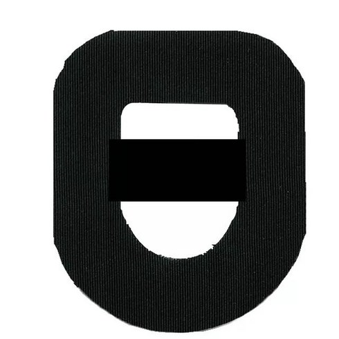 덱스콤 g6 X-패치 CGM 센서 패치 25 팩-Dexcom G6 G7 접착 및 프리스타일 리브레 2, Black