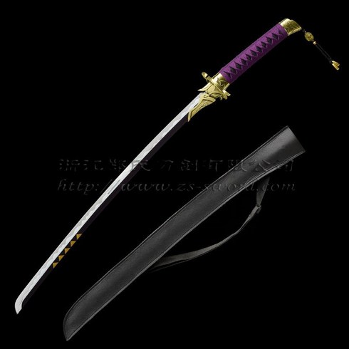 고퀄리티 한손검 카게우치가타나 원신 무기 모형 코스 성유물 굿즈 장신구