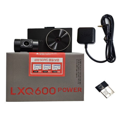 [GPS+동글이+무료출장장착 포함] 파인뷰 LXQ600파워, 32GB