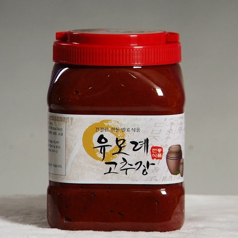 가야마을고추장 - 유모례 고추장/ 100%국산농산물/ 항아리에서 자연숙성/ 입맛당기는 깊은맛, 1개, 3kg
