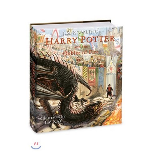 Harry Potter and the Goblet of Fire : Illustrated Edition (영국판) : 해리포터 일러스트판, Bloomsbury