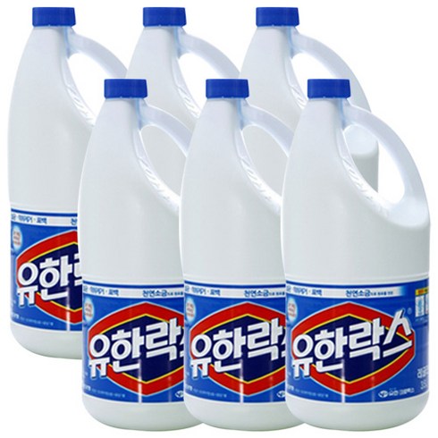 유한양행 유한락스 레귤러 2L 6개