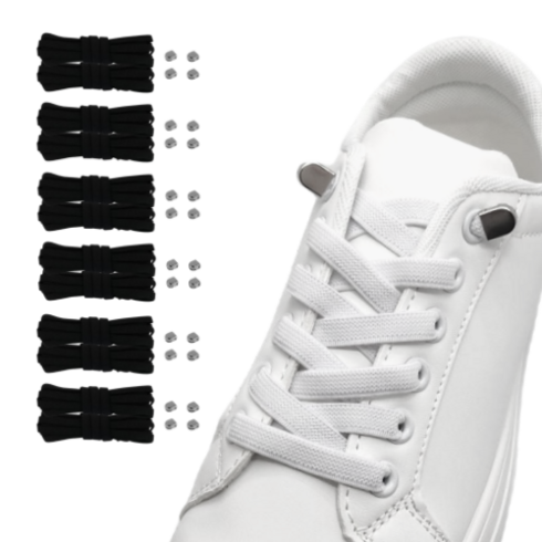 운동화끈클립 - 워너픽 초간편 클립 신발 끈 12p