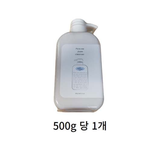 클렌징폼dac2 - 와더스킨 퓨어미 약알칼리성 폼클렌징, 1000g, 2개