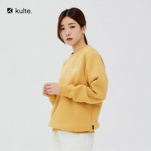 쿨트 009 빈티지 서클 크루넥 YELLOW