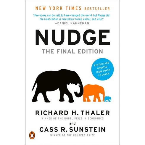 Nudge:The Final Edition, Penguin USA, Nudge, Thaler, Richard H.(저),Pengui..