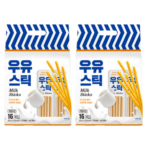 밀크스틱과자 256g x 2개