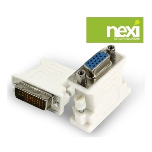 NX121 DVI 젠더 DVI(수)-RGB(암) 듀얼 NX-DVIMRGBF, 상세페이지 참조