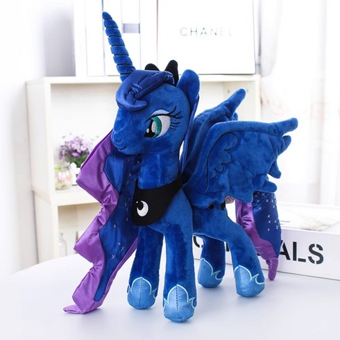 마이리틀포니 레인보우 애착 유니콘인형 트와일라잇 루나 유니콘 조카선물 30cm, I
