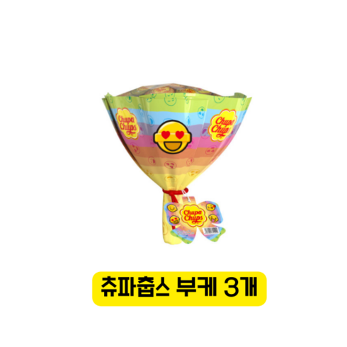 츄파춥스 사탕부케, 209g, 3개