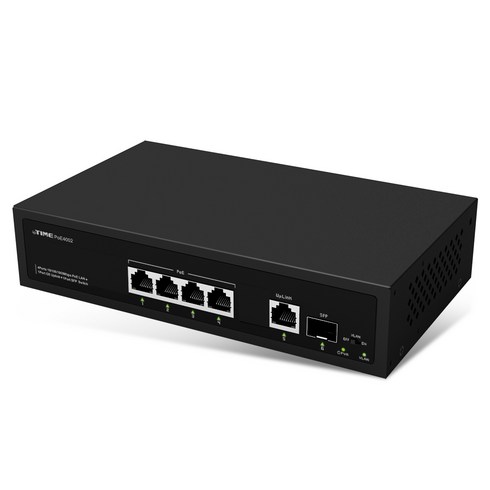 ipTIME POE4002 5포트 PoE 기가비트 스위칭허브