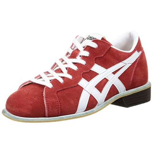 ASICS 1163A006 - 아식스 웨이트 리프팅화 역도화 스쿼트화 헬스화 레드 화이트 1163A006