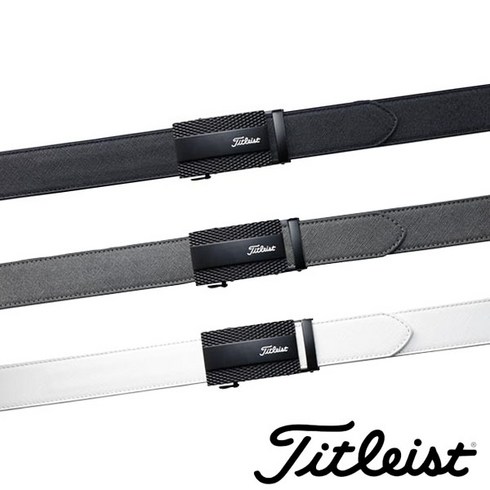 2023년 가성비 최고 타이틀리스트벨트 - 남성 골프벨트 (AABT02) 핀과 구멍이 없는 조임스타일, 블랙