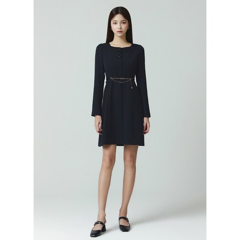 [잇미샤]버튼 포인트 원피스( ITNAWOP130) 428490